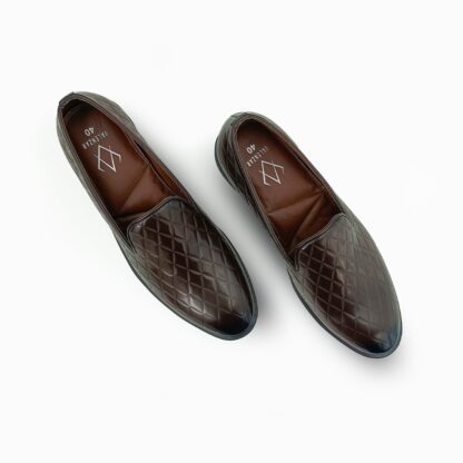 Vecna - Brown Designed Belgian Slip-On 260B - Image 10