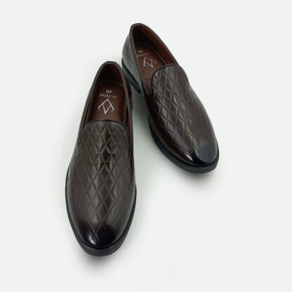 Vecna - Brown Designed Belgian Slip-On 260B - Image 2
