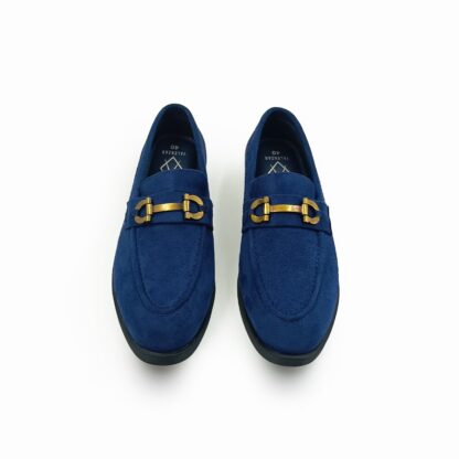 Vecna - Blue Hazel Suede Slip On 256D - Image 4