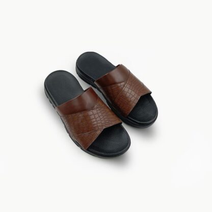 Chinelo - Croco V Cross Vegan Sandals 266B - Image 4
