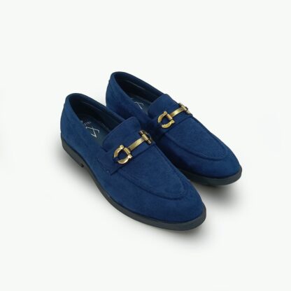 Vecna - Blue Hazel Suede Slip On 256D - Image 5