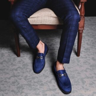 Vecna - Blue Hazel Suede Slip On 256D