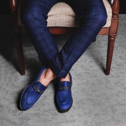 Vecna - Blue Hazel Suede Slip On 256D - Image 2