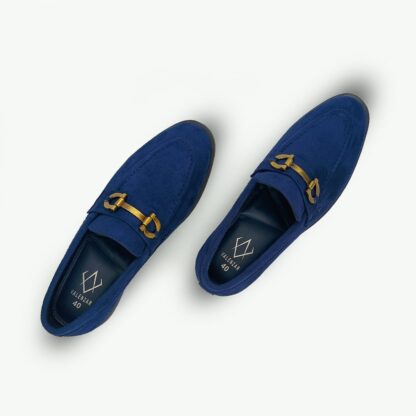 Vecna - Blue Hazel Suede Slip On 256D - Image 11