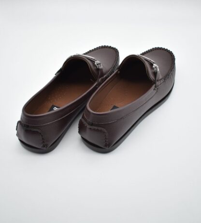 Brown Wrinkle Free Hazel Driving 115B - Image 4
