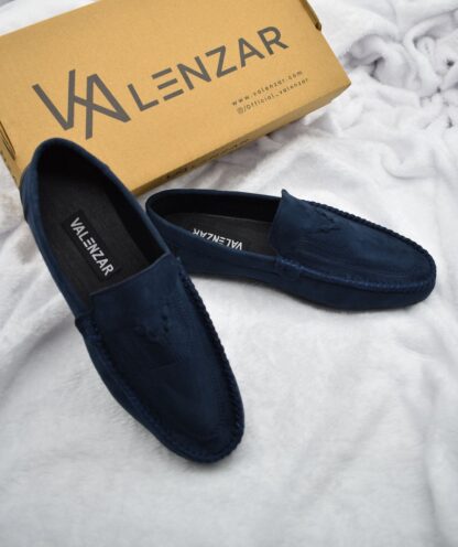 Blue Suede Slip On 79D - Image 5