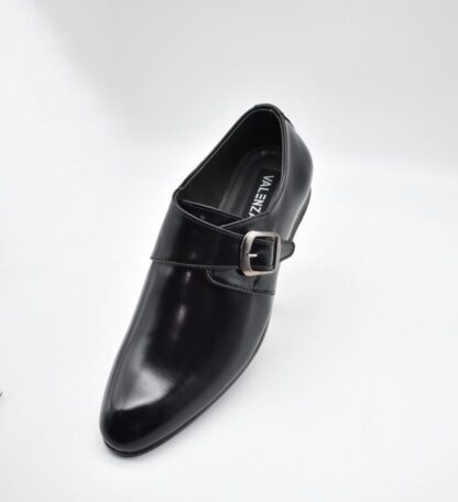 Black Single Monk Strap 212A - Image 3