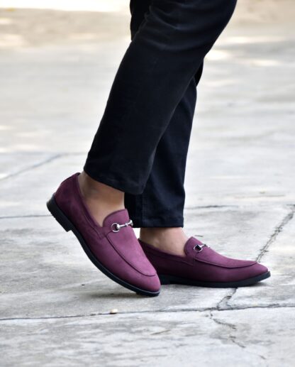 Neo - Premium Maroon Suede Horse Bit 210R - Image 8