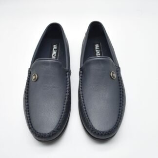 Blue Wrinkle Free Driving Slip-On 116D
