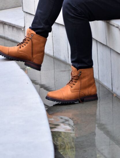 Combat Tan Boots 211C - Image 3