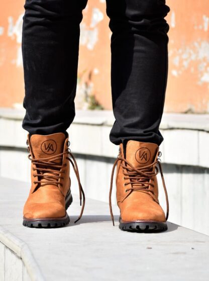 Combat Tan Boots 211C