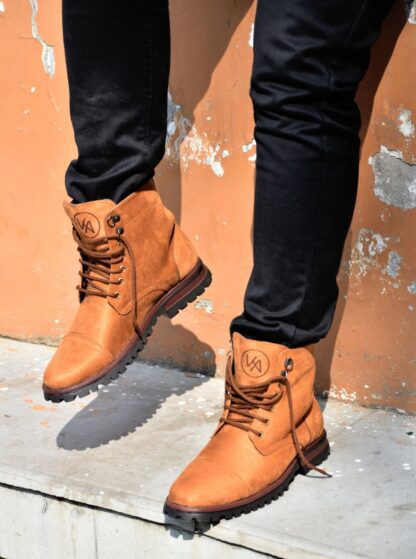 Combat Tan Boots 211C - Image 4