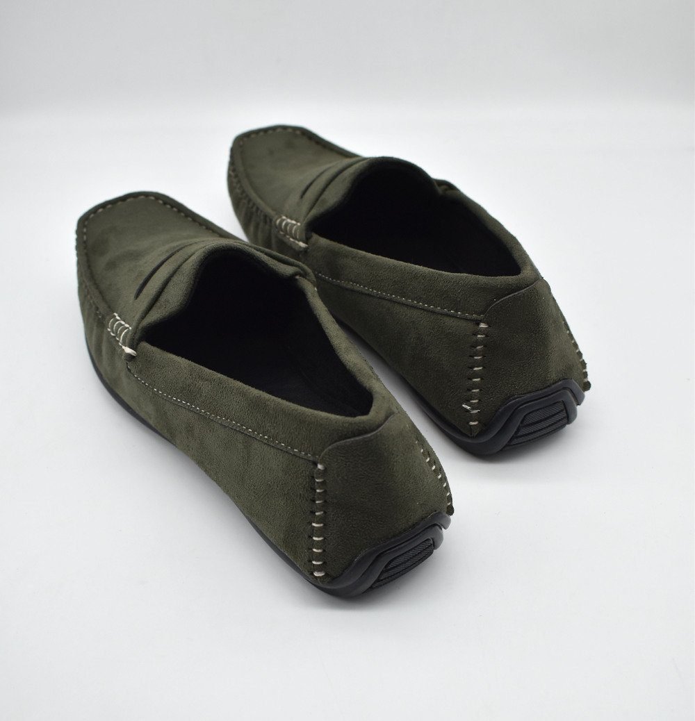Olive Penny Suede Driving 209G - Image 7