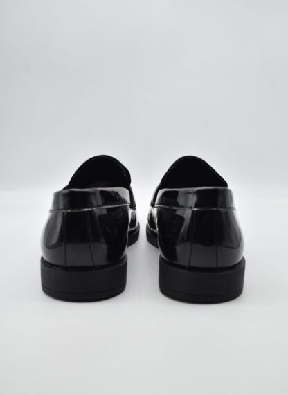Neo - Black Premium Patent Horse Bit Loafer 240A - Image 8