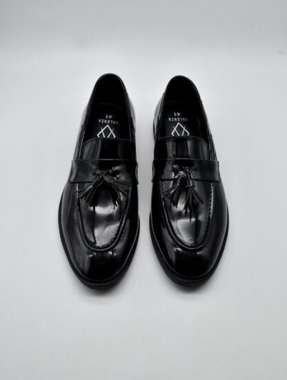Neo - Black Premium Patent Tassel Slip On 241A - Image 3