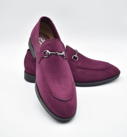 Neo - Premium Maroon Suede Horse Bit 210R - Image 2