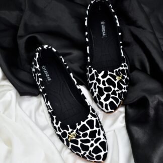 Adore - White Half Shadow Ballet Flats W01W