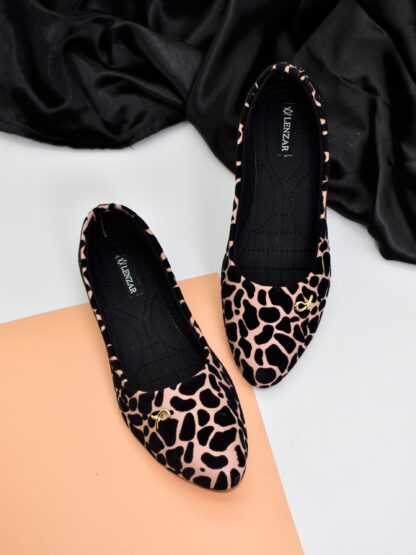 Adore - Pink Half Shadow Ballet Flats W01P - Image 7