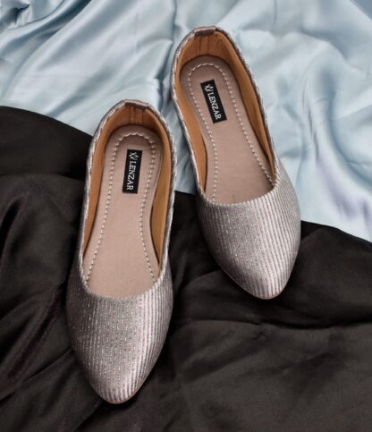 Adore – Light Grey Casual Ballet Flats W06G