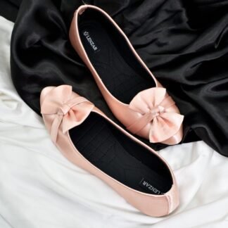 Adore – Pink Gold Casual Ballet Flats W09P