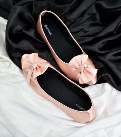 Adore – Pink Gold Casual Ballet Flats W09P