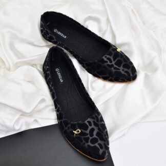 Adore - Black Half Shadow Ballet Flats W01A