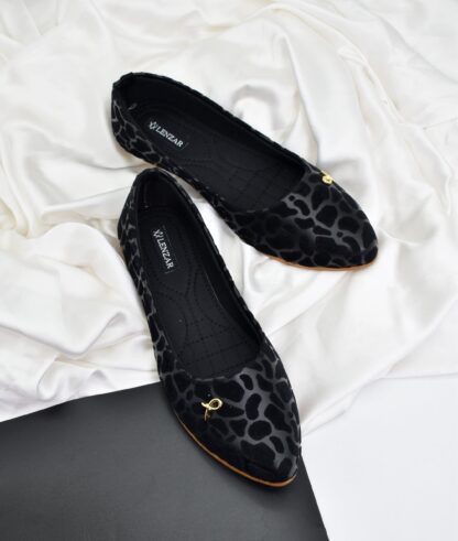 Adore - Black Half Shadow Ballet Flats W01A