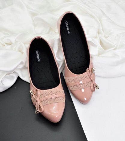 Adore - Pink Patent Ballet Flats W010P