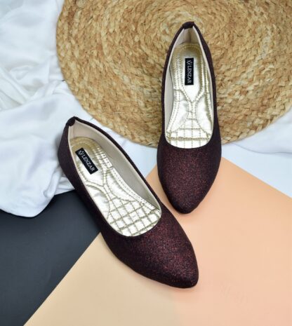Adore – Maroon Casual Ballet Flats W07R - Image 7