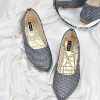 Adore – Grey Casual Ballet Flats W05G