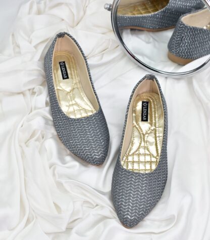 Adore – Grey Casual Ballet Flats W05G