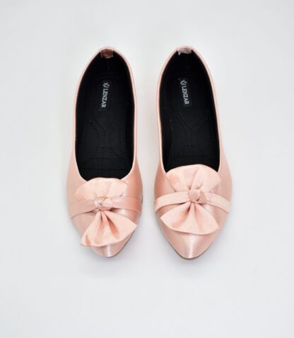 Adore – Pink Gold Casual Ballet Flats W09P - Image 2