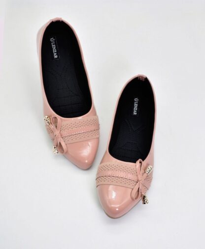 Adore - Pink Patent Ballet Flats W010P - Image 3