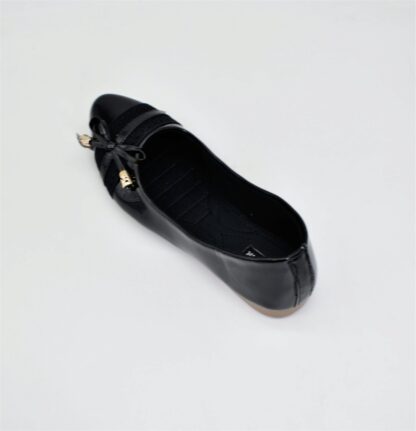 Adore - Black Patent Ballet Flats W010A - Image 6