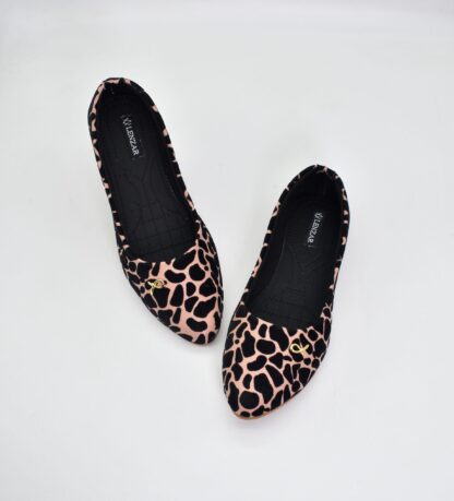 Adore - Pink Half Shadow Ballet Flats W01P - Image 3