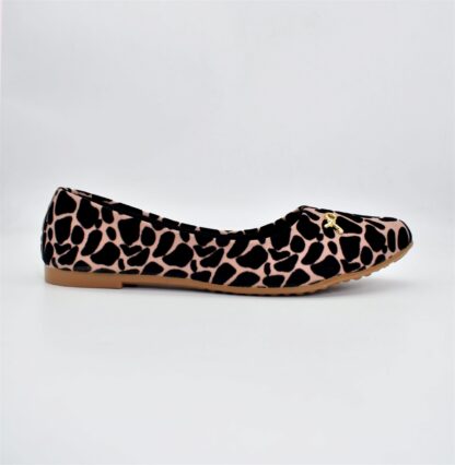 Adore - Pink Half Shadow Ballet Flats W01P - Image 6