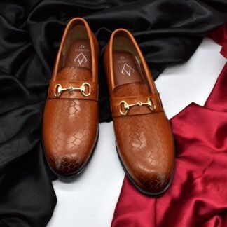 Godric - Tan Croco Hazel Slip On 244C