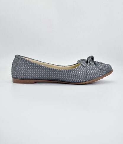 Adore - Grey Casual Ballet Flats W08G - Image 5