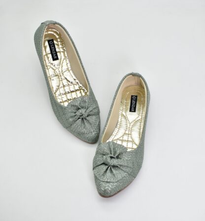 Adore - Light Green Casual Ballet Flats W08Q - Image 3