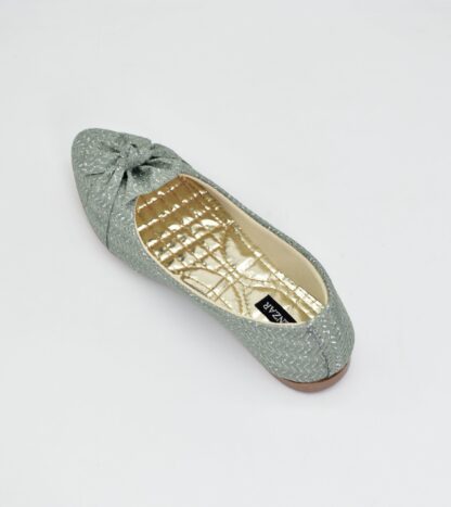 Adore - Light Green Casual Ballet Flats W08Q - Image 5