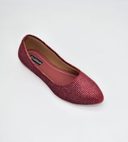 Adore – Red Casual Ballet Flats W06R - Image 4