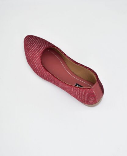 Adore – Red Casual Ballet Flats W06R - Image 6