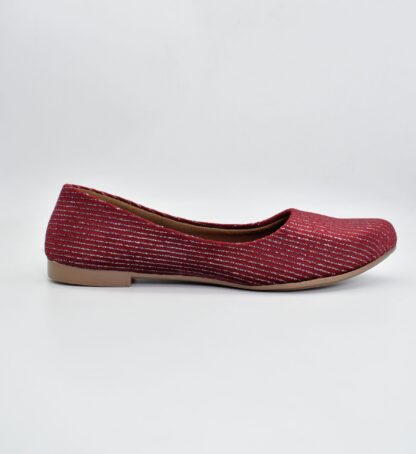 Adore – Red Casual Ballet Flats W06R - Image 5