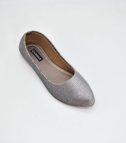 Adore – Light Grey Casual Ballet Flats W06G - Image 4