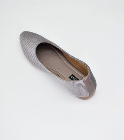 Adore – Light Grey Casual Ballet Flats W06G - Image 6