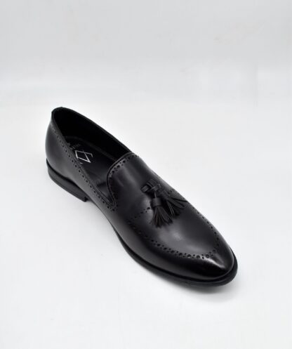 Godric - Black Tassel Slip On 245A - Image 4