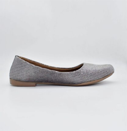 Adore – Light Grey Casual Ballet Flats W06G - Image 5
