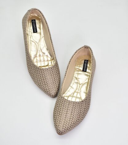 Adore – Beige Casual Ballet Flats W05E - Image 3
