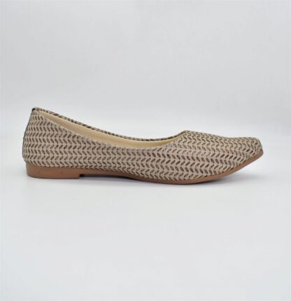 Adore – Beige Casual Ballet Flats W05E - Image 5