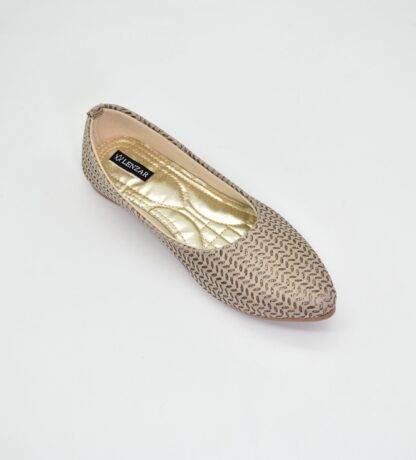Adore – Beige Casual Ballet Flats W05E - Image 4